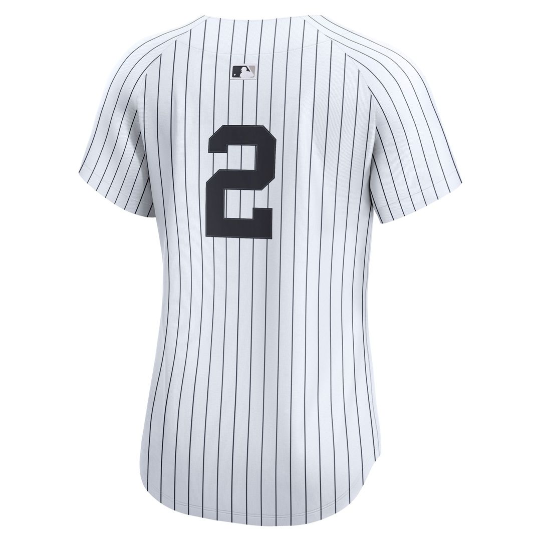 Derek Jeter New York Yankees Nike Women's Home Limited Jersey – White