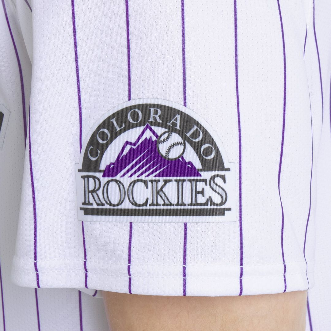 Colorado Rockies Nike Home Limited Player Jersey - White