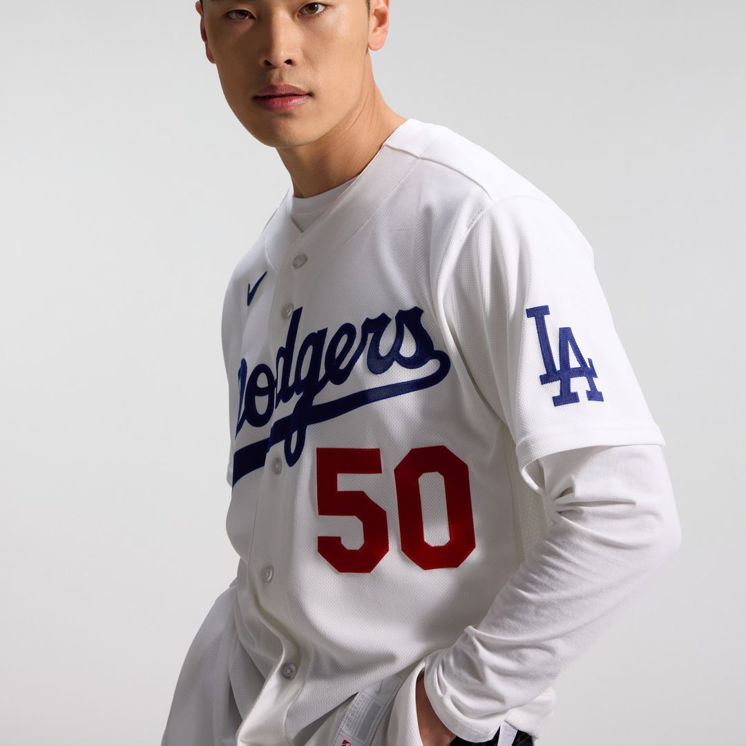 Mookie Betts Los Angeles Dodgers Nike Home Authentic Jersey - White