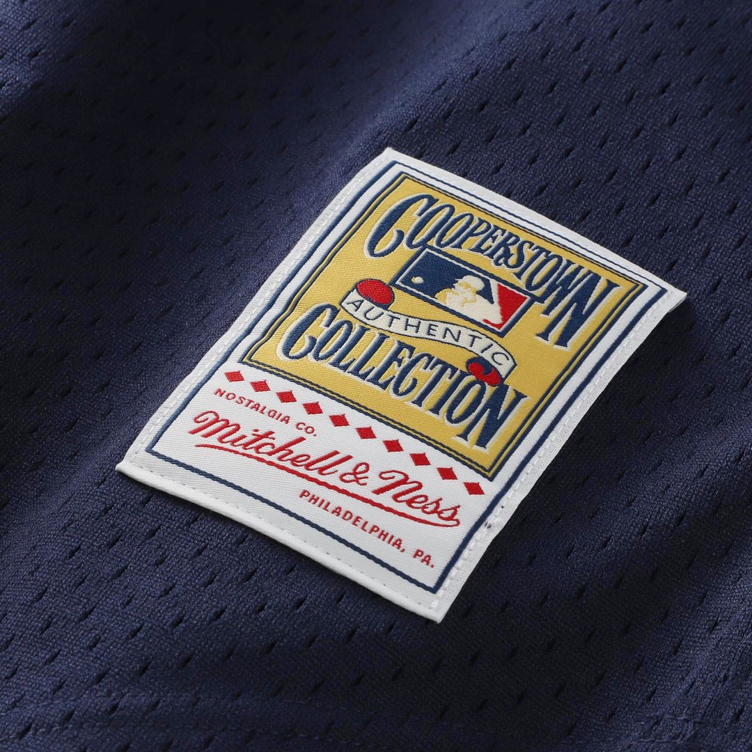 Reggie Jackson California Angels Mitchell & Ness Authentic Batting Practice Jersey - Navy