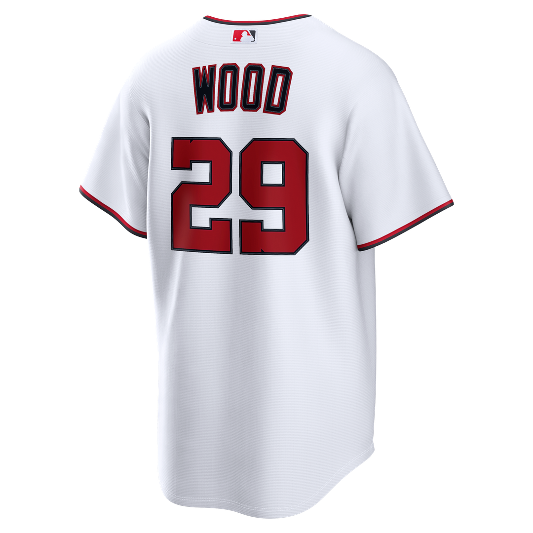 James Wood Washington Nationals Nike Home Replica Jersey - White
