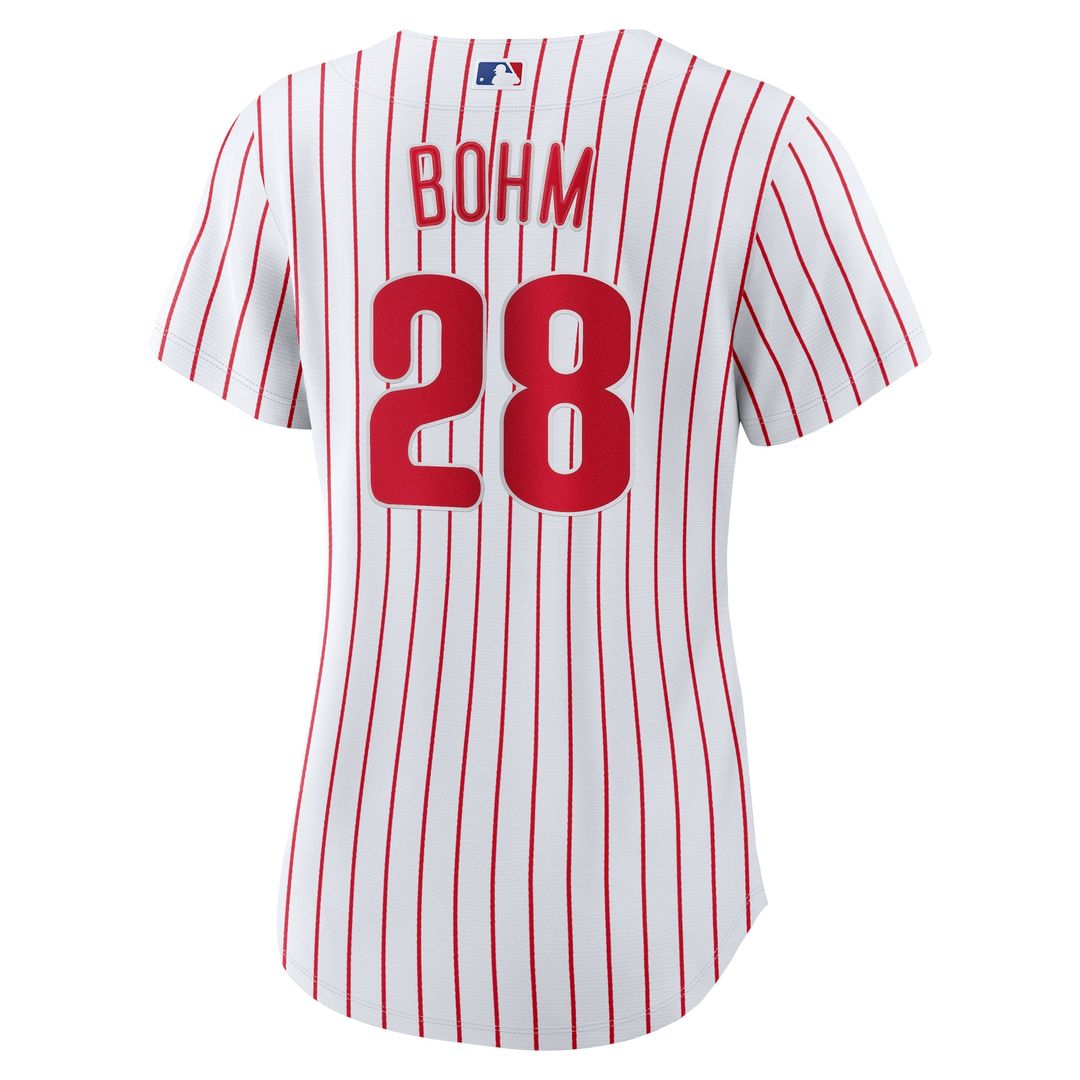 Alec Bohm Philadelphia Phillies Nike Women's Home Replica Jersey - White