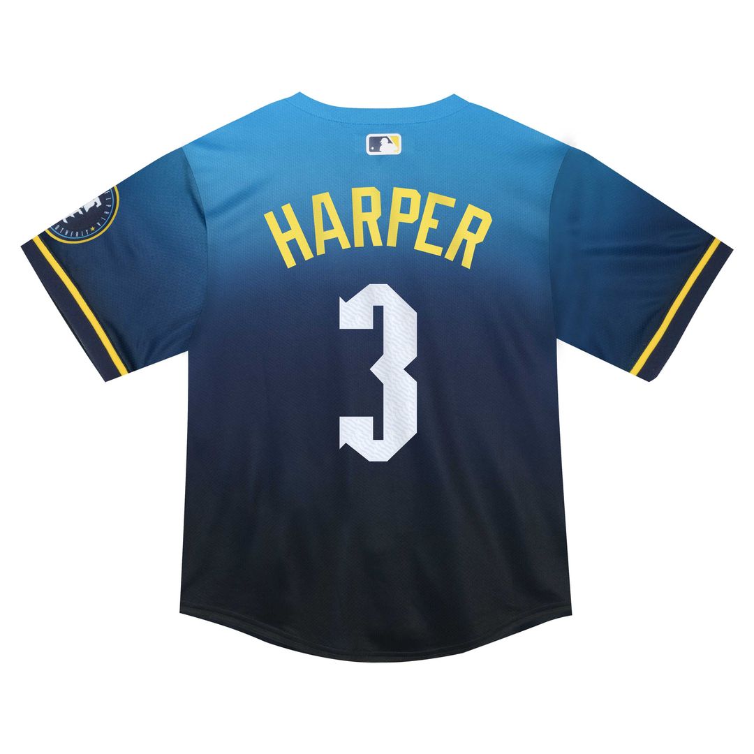 Bryce Harper Philadelphia Phillies Nike Infant 2024 City Connect Limited Player Jersey - Blue
