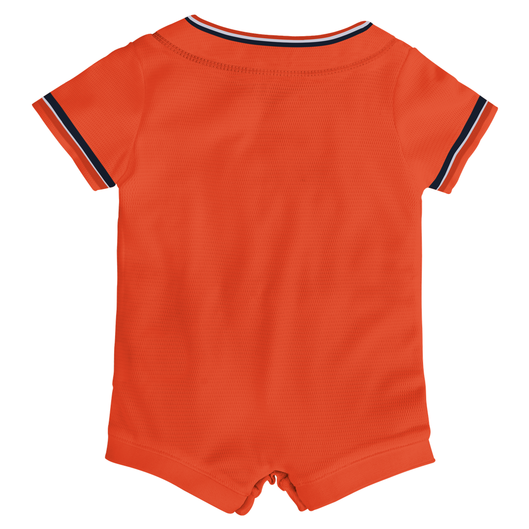 Detroit Tigers Nike Infant Alternate Replica Romper Jersey - Orange