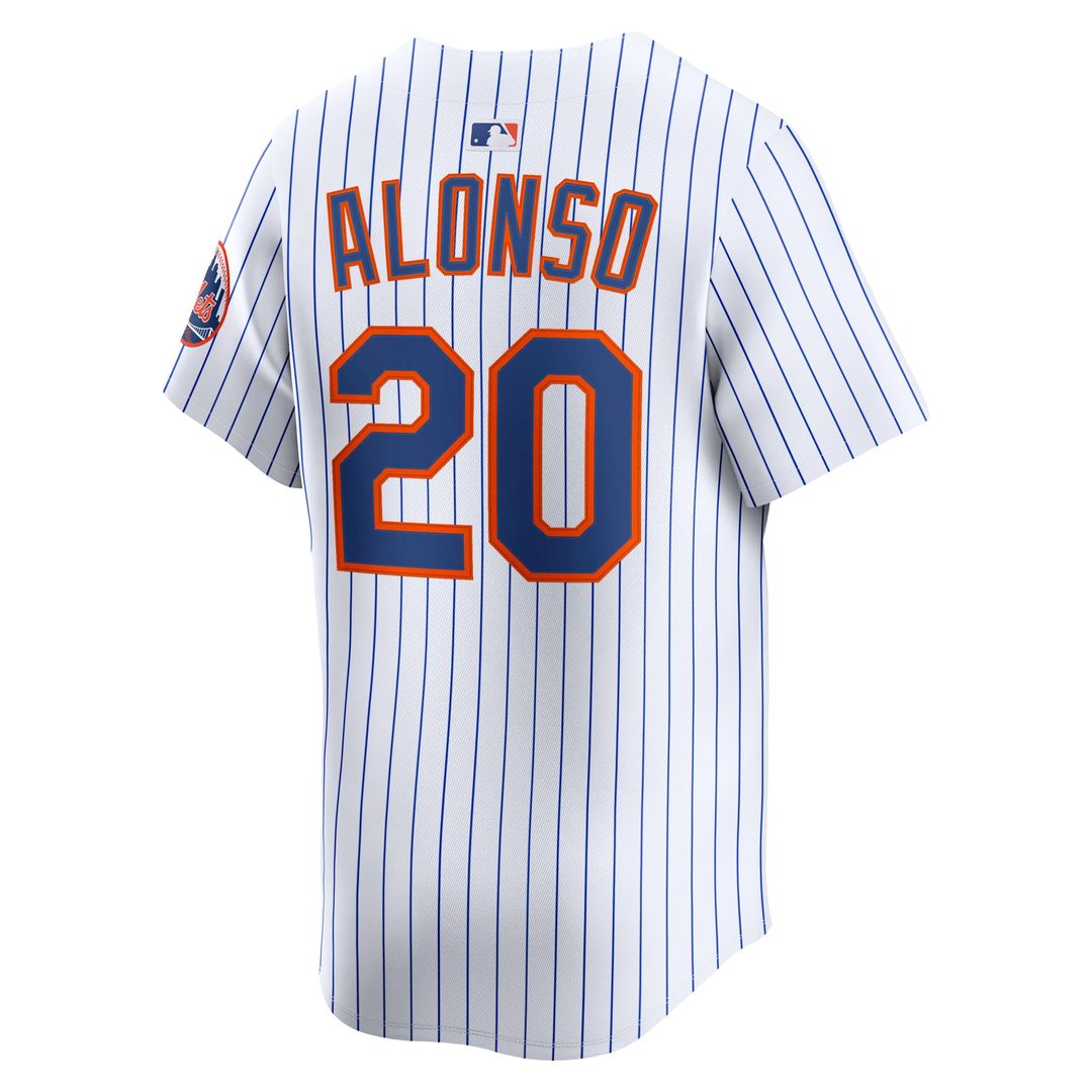 Pete Alonso New York Mets Nike Home Limited Jersey - White
