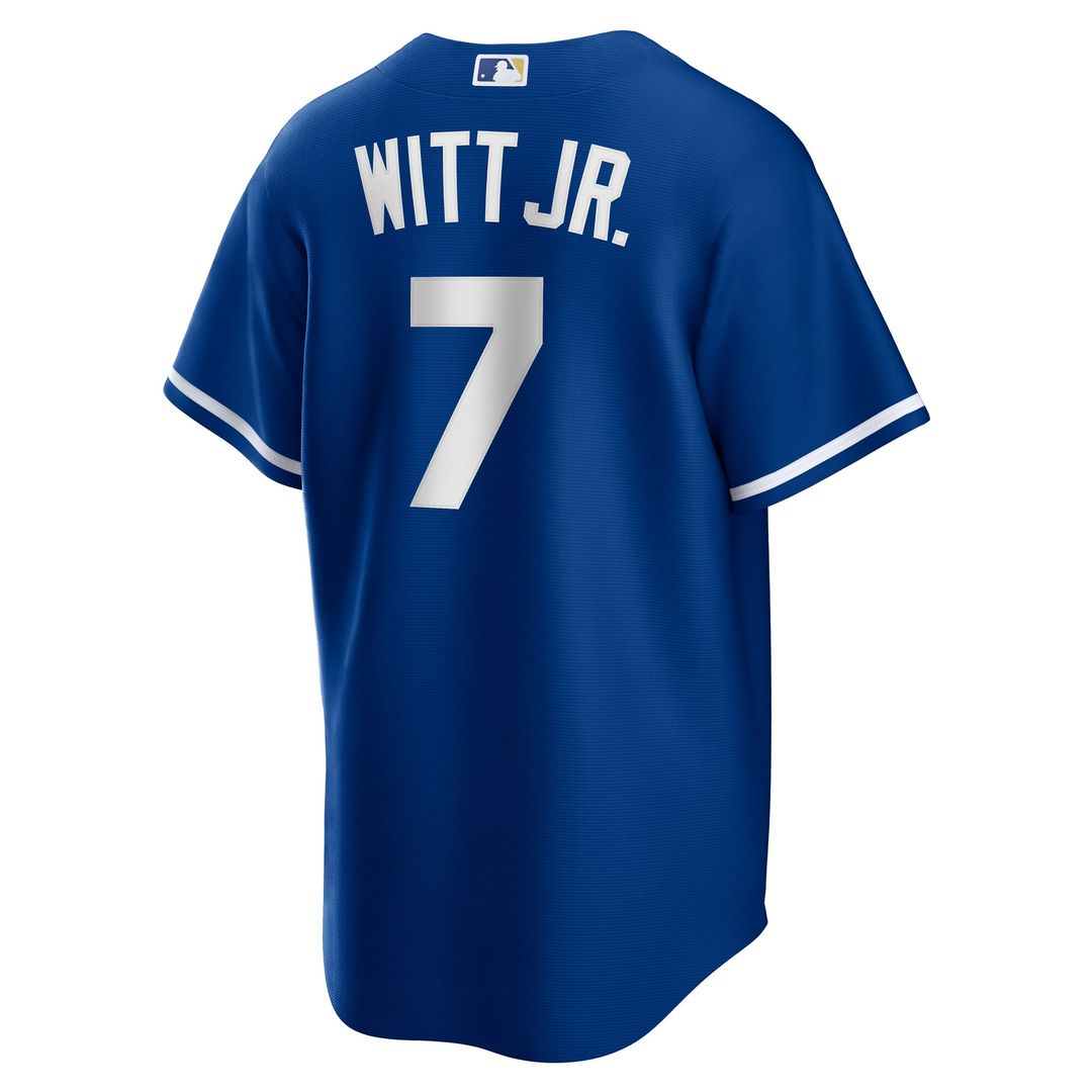 Bobby Witt Jr. Kansas City Royals Nike Road Replica Jersey - Gray