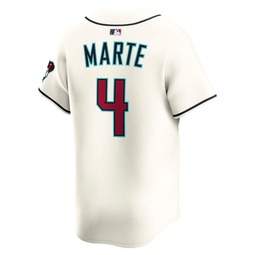 Ketel Marte Arizona Diamondbacks Nike Home Limited Player Jersey - Cream