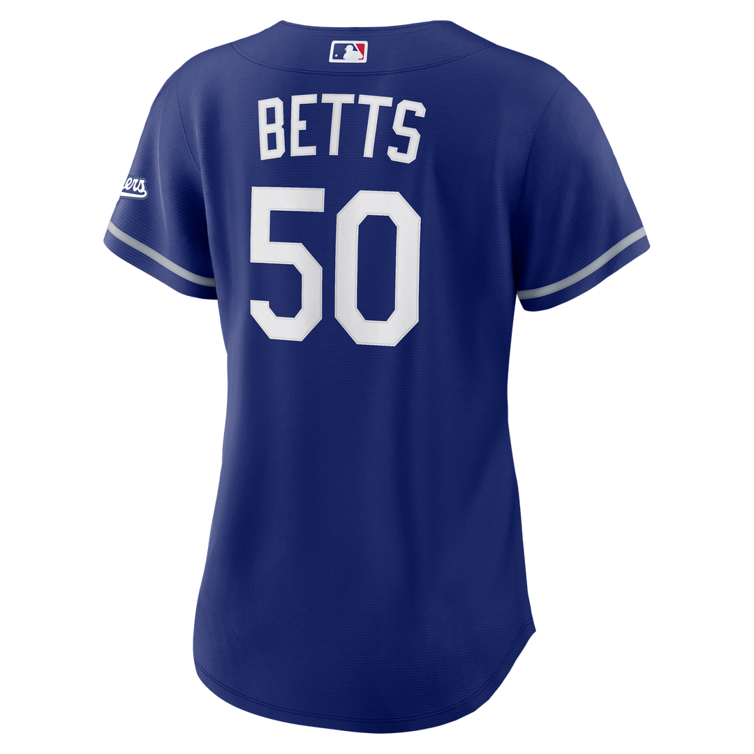 Mookie Betts Los Angeles Dodgers Nike Women's Alternate Stadium Jersey - Royal