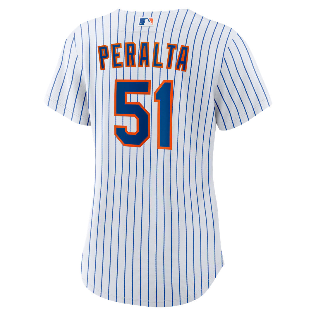 Freddy Peralta New York Mets Nike Women's Home Replica Jersey - White