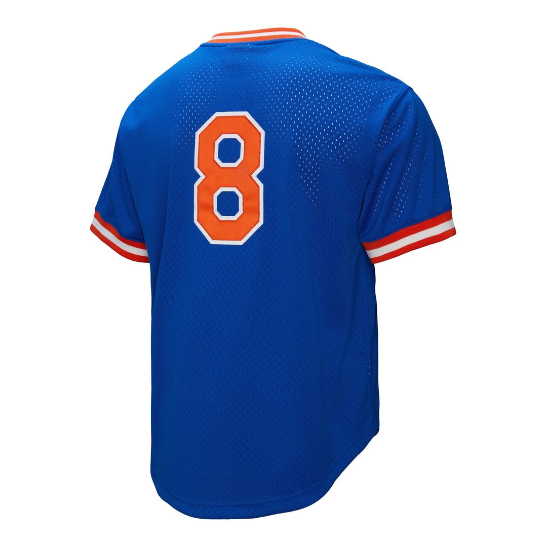Gary Carter New York Mets Mitchell & Ness Big & Tall Cooperstown Collection Mesh Batting Practice Jersey - Royal
