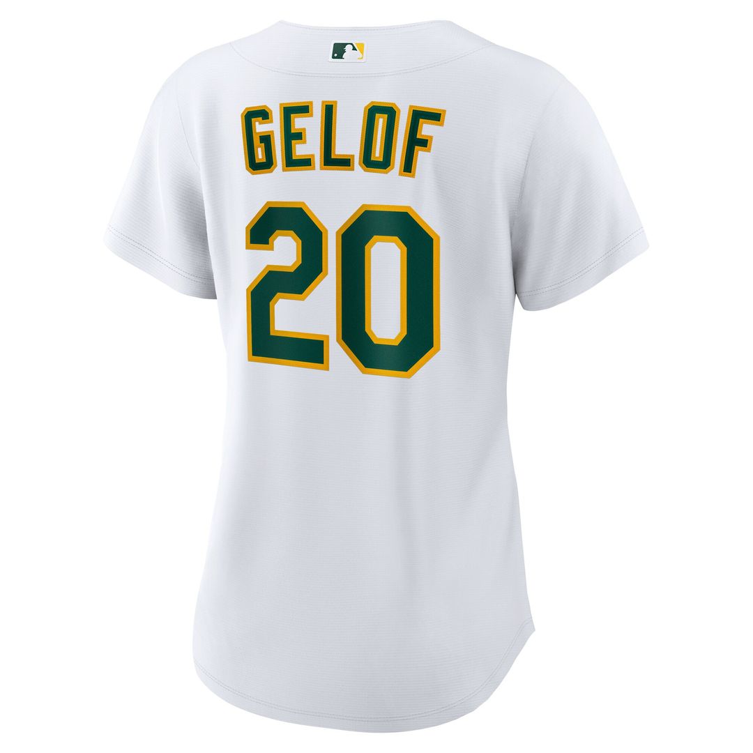 Zack Gelof Athletics Nike Women's Home Replica Player Jersey - White