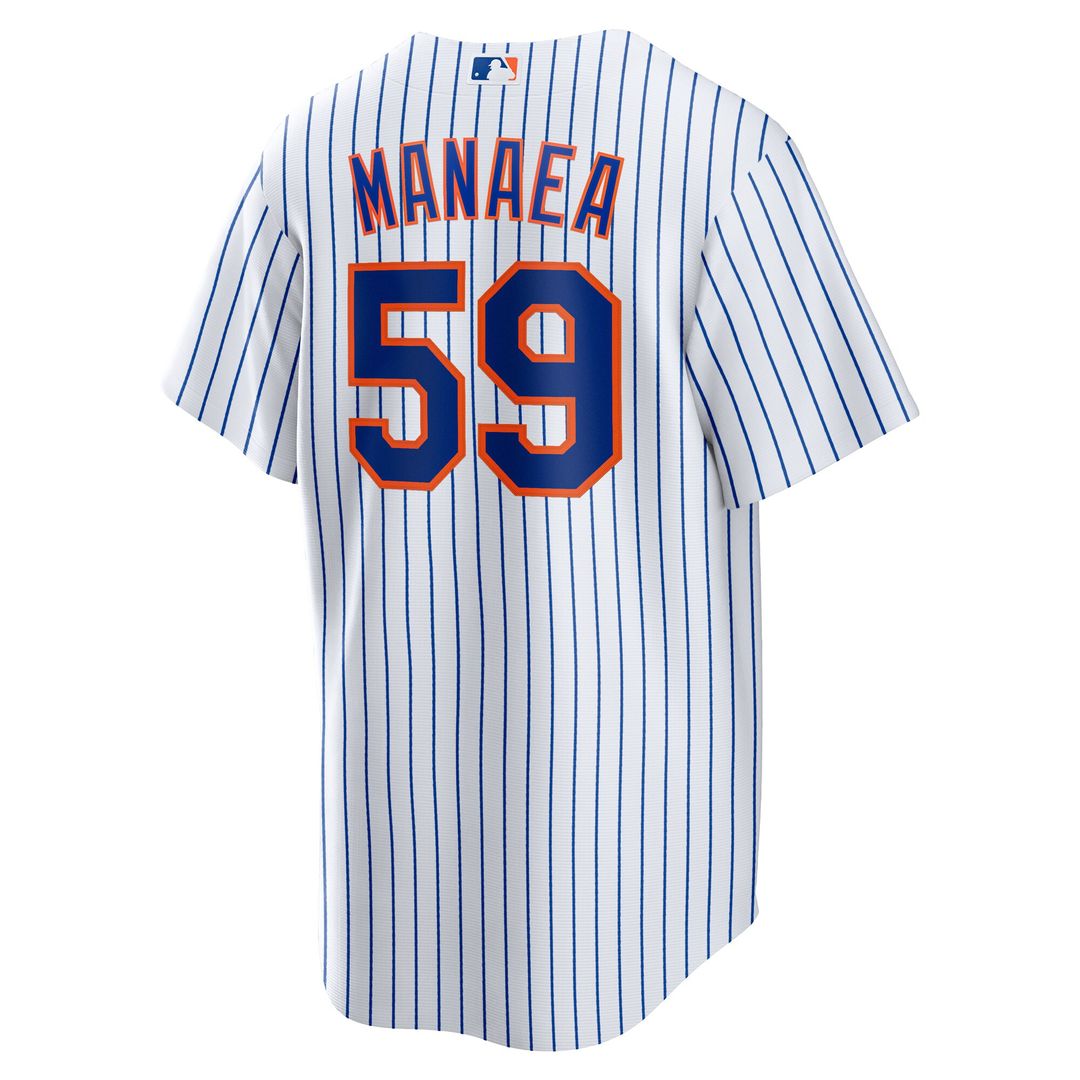 Sean Manaea New York Mets Nike Home Replica Jersey - White
