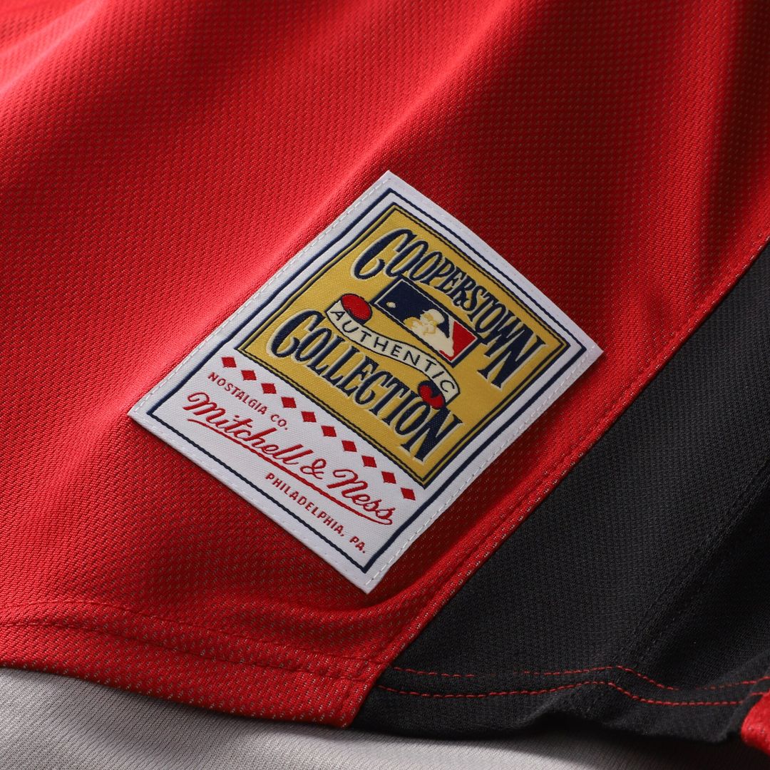 Ken Griffey Jr. Cincinnati Reds Mitchell & Ness Authentic Batting Practice Jersey - Red