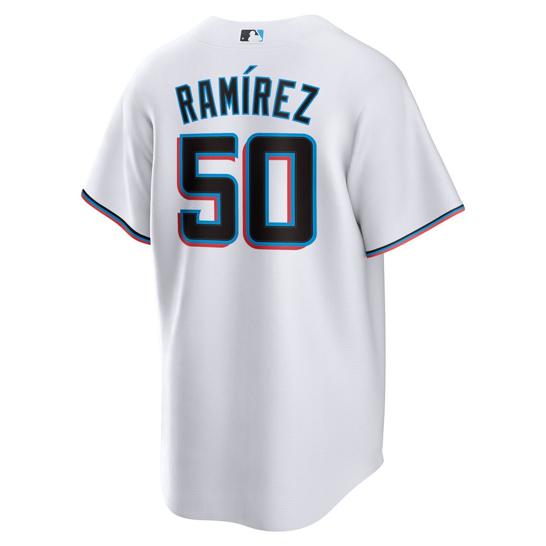 Agustín Ramírez Miami Marlins Nike Home Replica Jersey - White