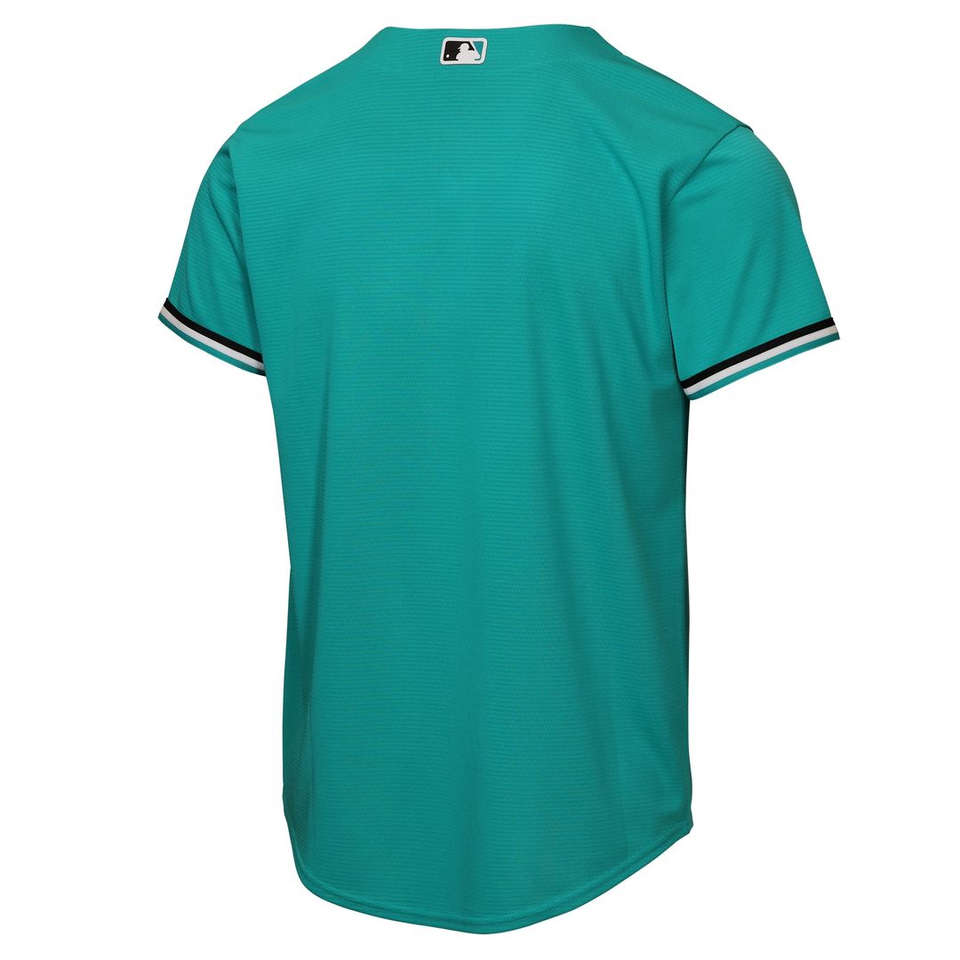Miami Marlins Nike Youth Alternate Replica Jersey - Teal