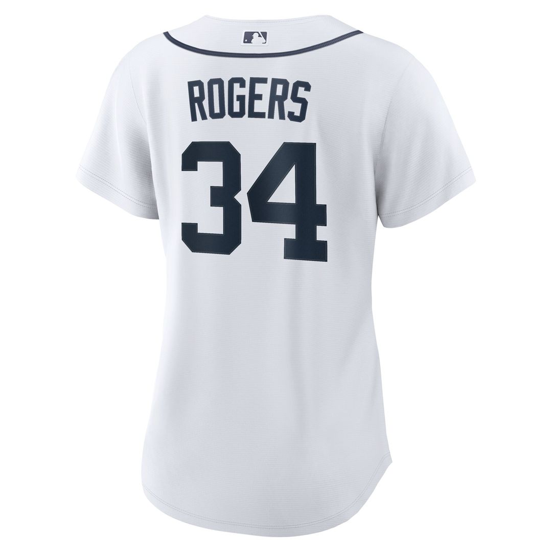 Jake Rogers Detroit Tigers Nike Women's Home Replica Jersey - White