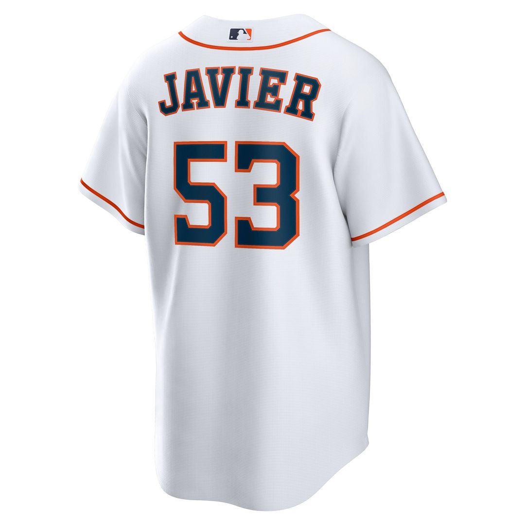 Cristian Javier Houston Astros Nike Home Replica Jersey - White