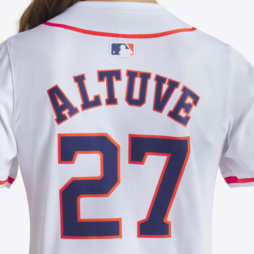 Jose Altuve Houston Astros Nike Women's Home Limited Player Jersey - White