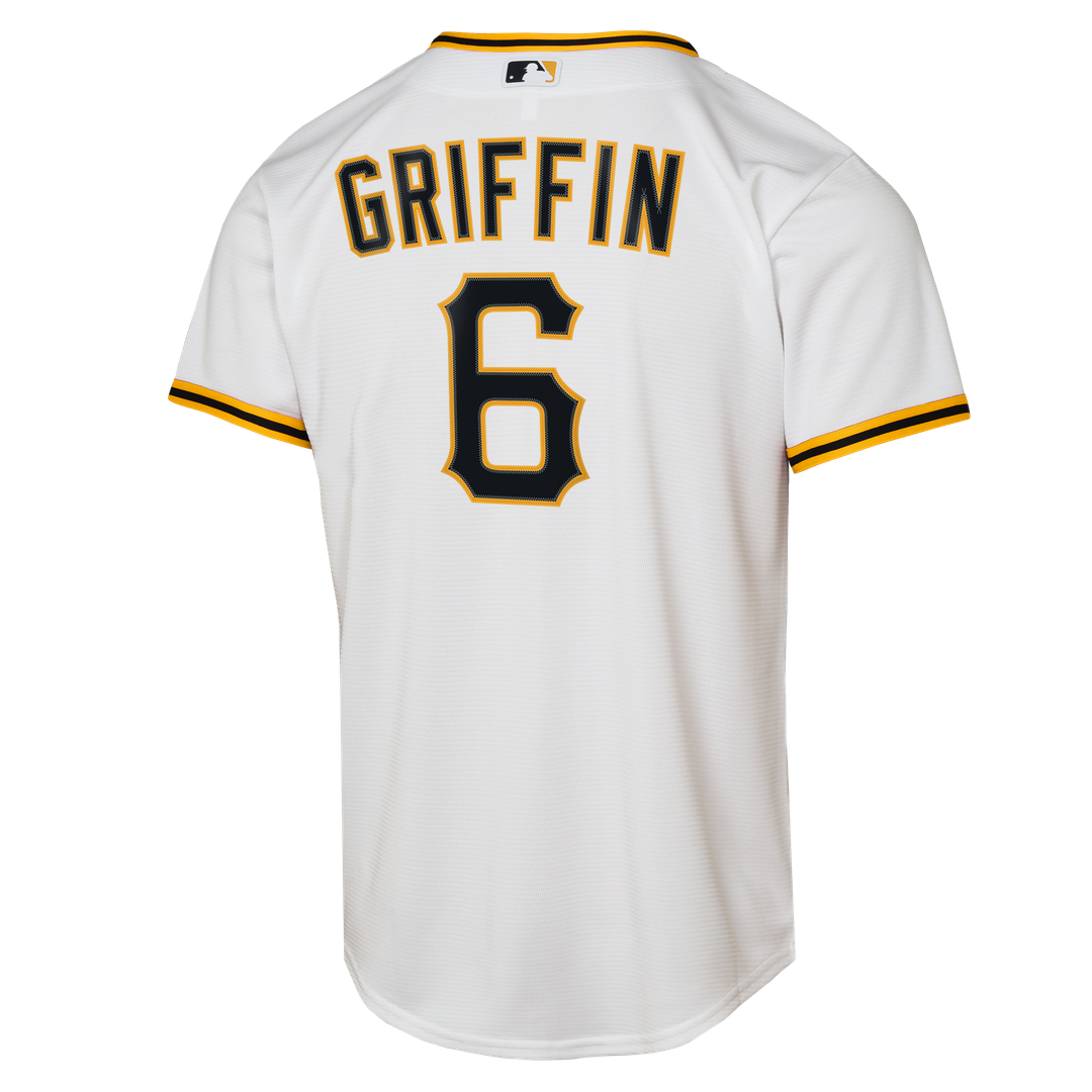 Konnor Griffin Pittsburgh Pirates Nike Youth Home Replica Jersey - White