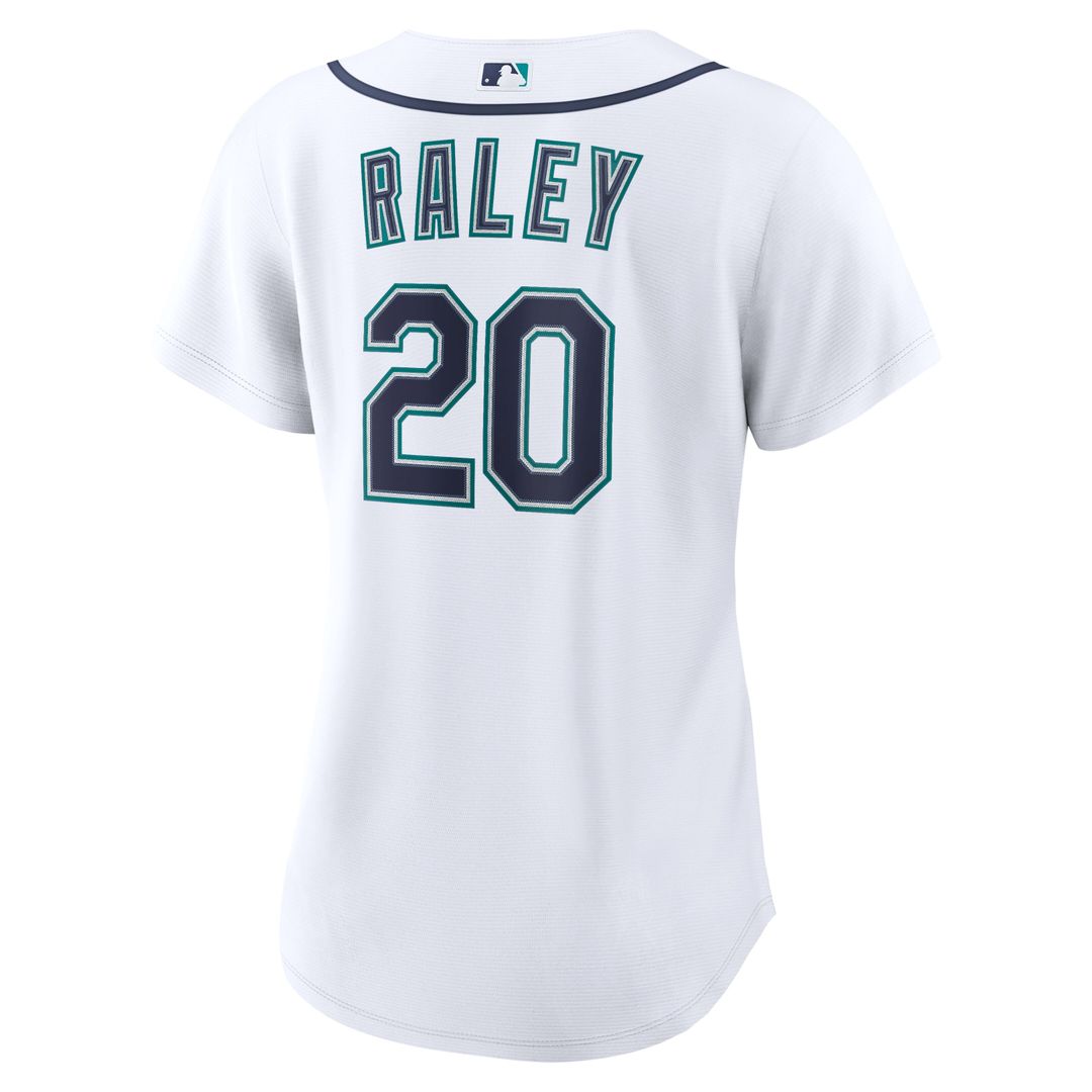 Luke Raley Seattle Mariners Nike Women's Home Replica Jersey - White