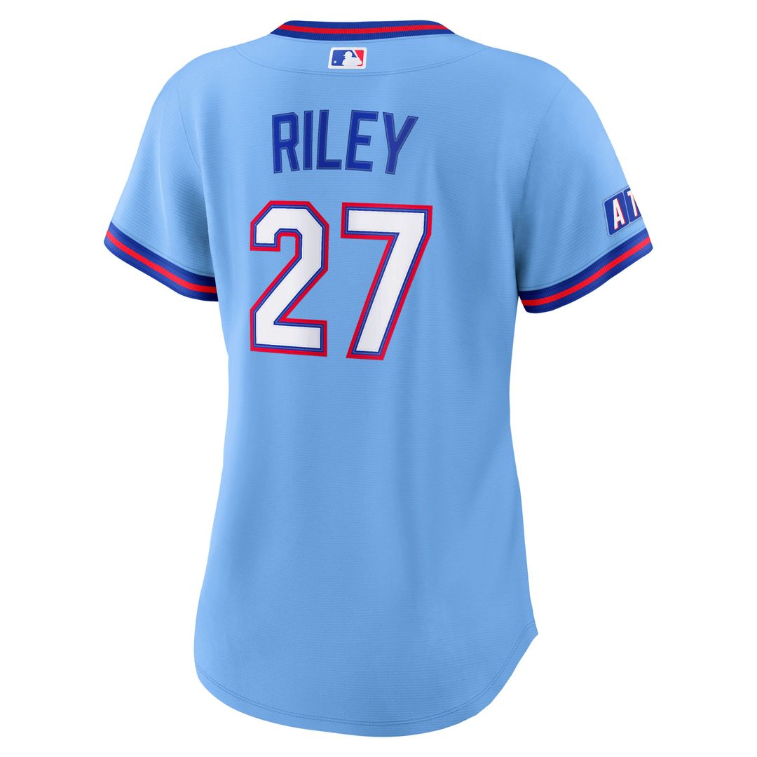 Austin Riley Atlanta Braves Nike Women's 2026 City Connect Stadium Jersey - Powder Blue