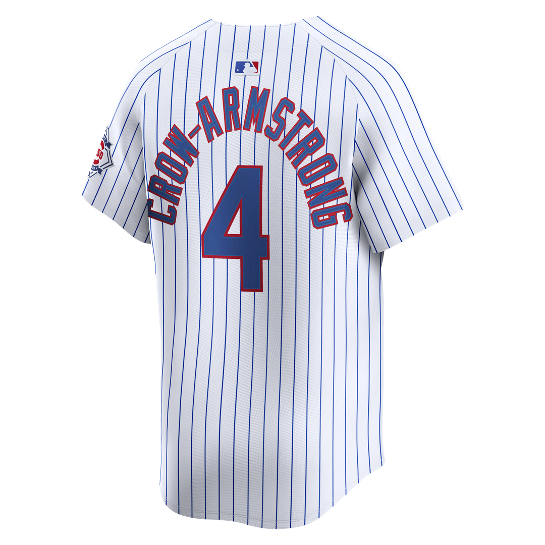 Pete Crow-Armstrong Chicago Cubs Nike 150th Anniversary Limited Jersey - White