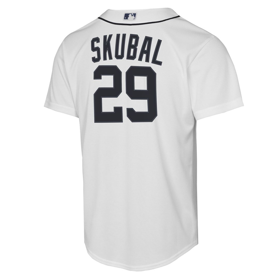 Tarik Skubal Detroit Tigers Nike Youth Home Replica Player Jersey - White