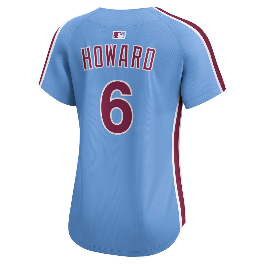 Ryan Howard Philadelphia Phillies Nike Women's Limited Jersey - White