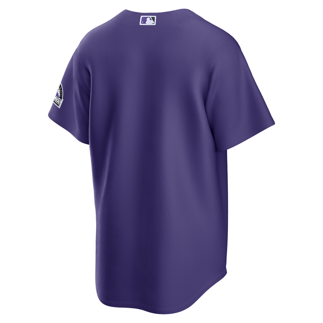 Colorado Rockies Nike Alternate Stadium Jersey - Purple