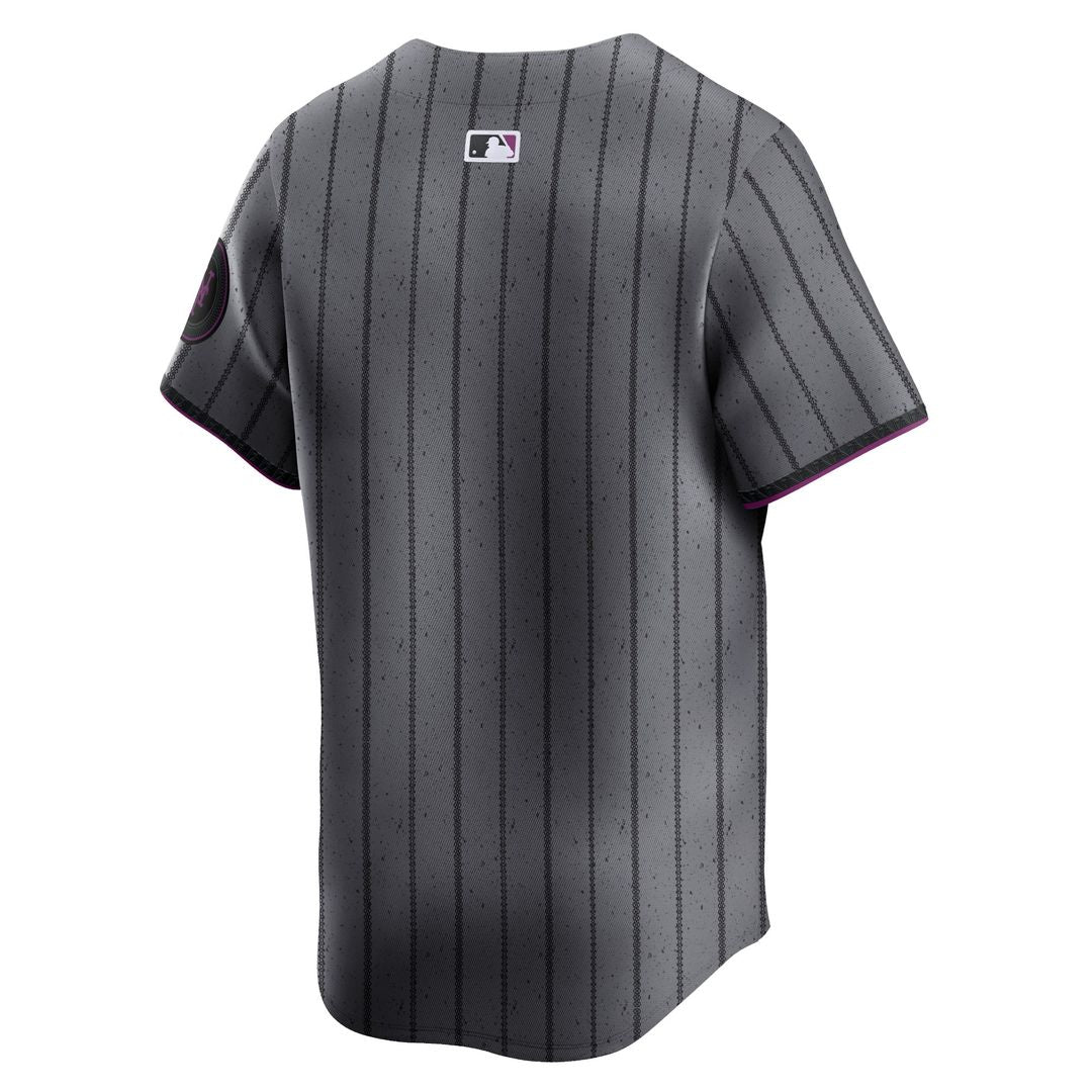 New York Mets Nike 2024 City Connect Limited Jersey - Graphite