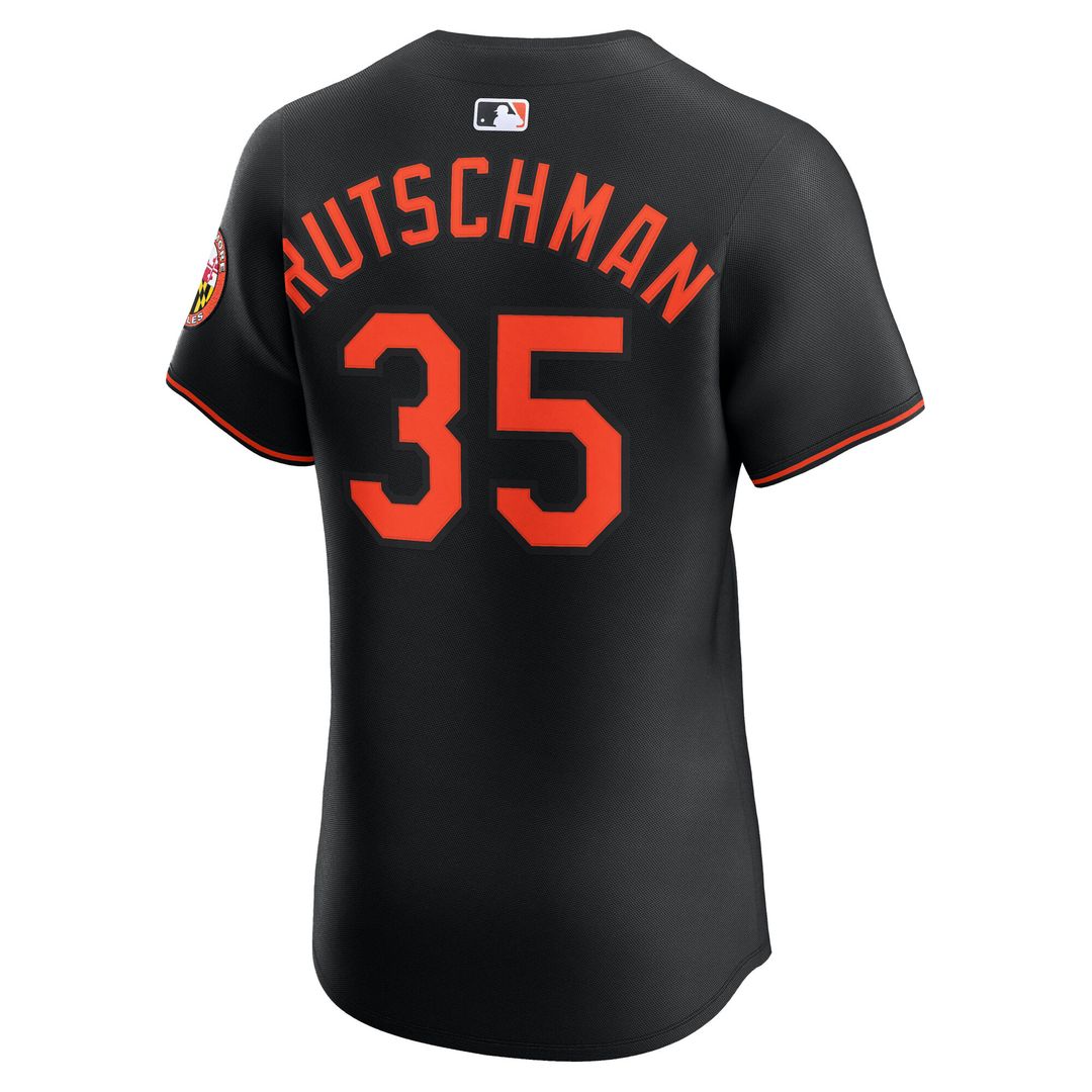 Adley Rutschman Baltimore Orioles Nike Alternate 2 Elite Jersey - Orange