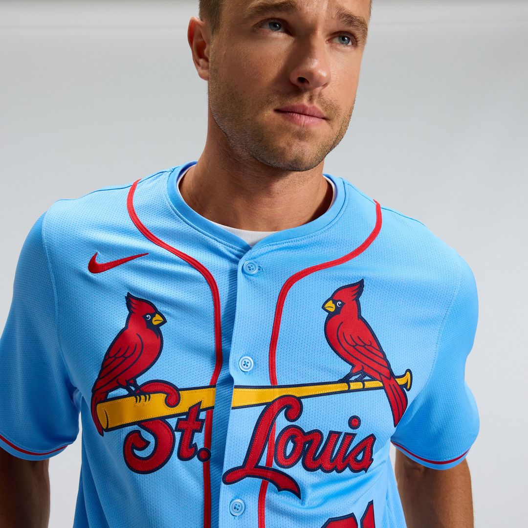 Lars Nootbaar St. Louis Cardinals Nike Alternate Limited Jersey - Light Blue