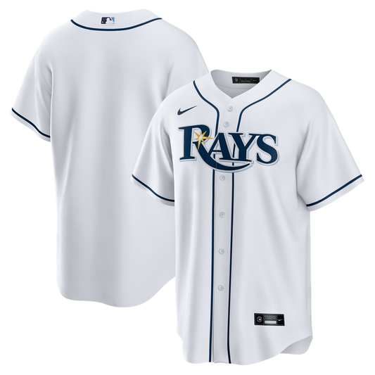 Tampa Bay Rays Nike Home Big & Tall Replica Jersey - White