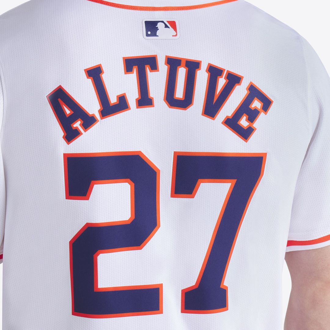 Jose Altuve Houston Astros Nike Home Limited Player Jersey - White