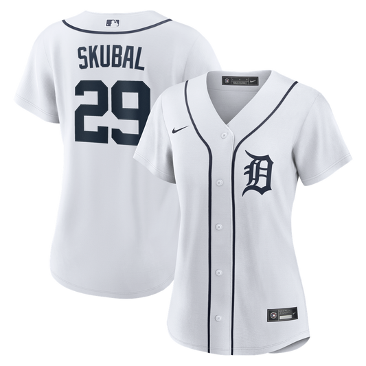 Tarik Skubal Detroit Tigers Nike Women's Home Replica Player Jersey - White