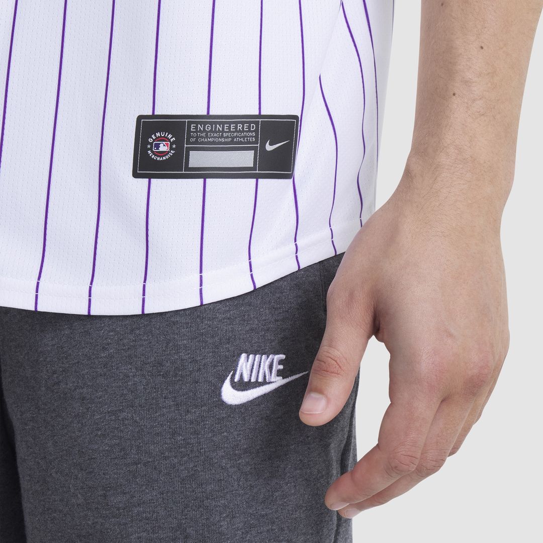 Colorado Rockies Nike Home Limited Player Jersey - White