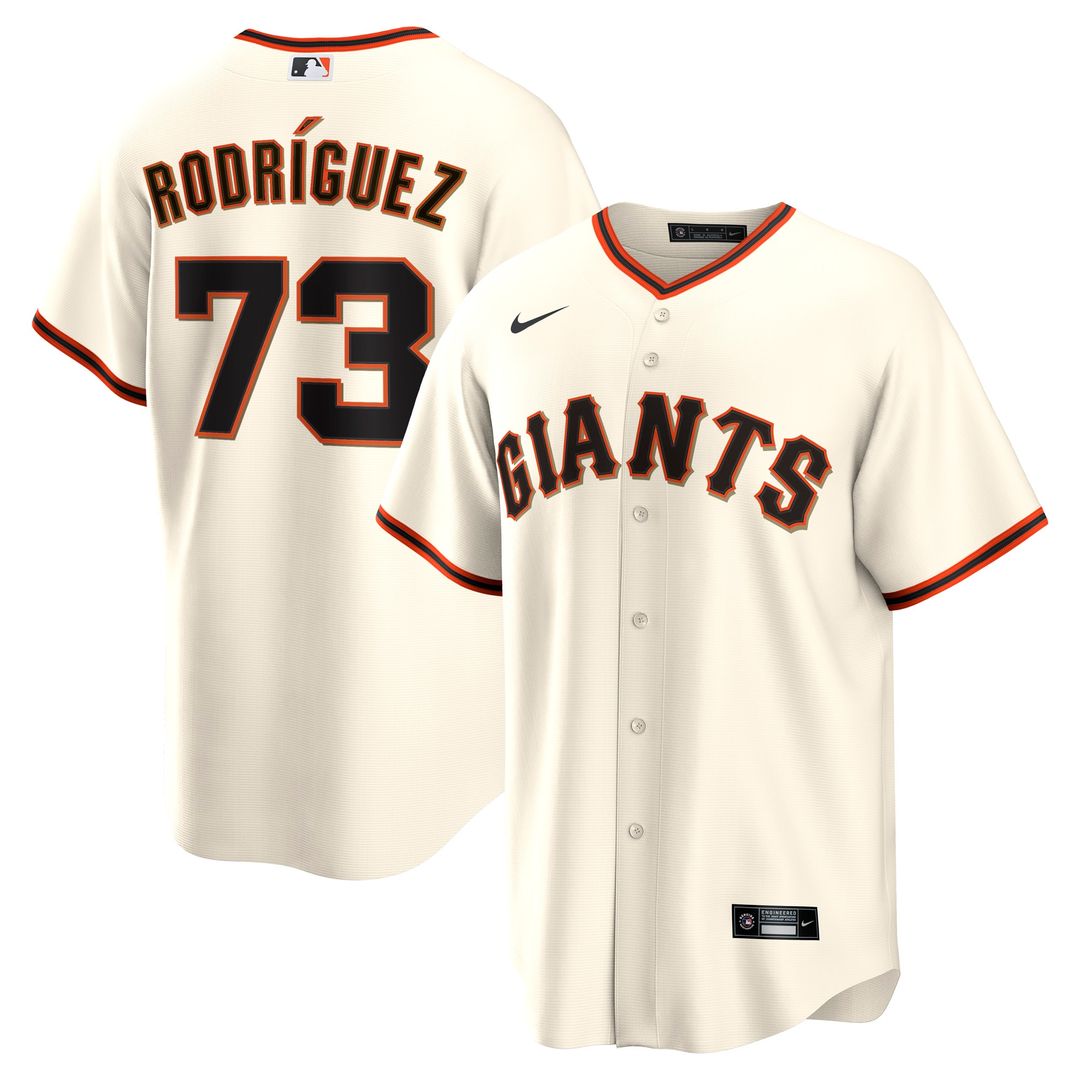 Randy Rodríguez San Francisco Giants Nike Home Replica Jersey - Cream