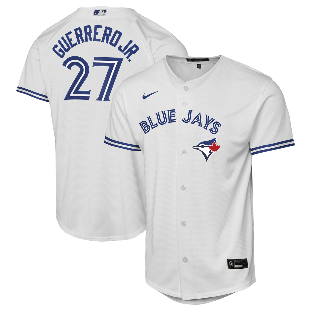 Vladimir Guerrero Jr. Toronto Blue Jays Nike Youth Home Baseline Jersey - White