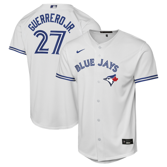 Vladimir Guerrero Jr. Toronto Blue Jays Nike Youth Home Baseline Jersey - White