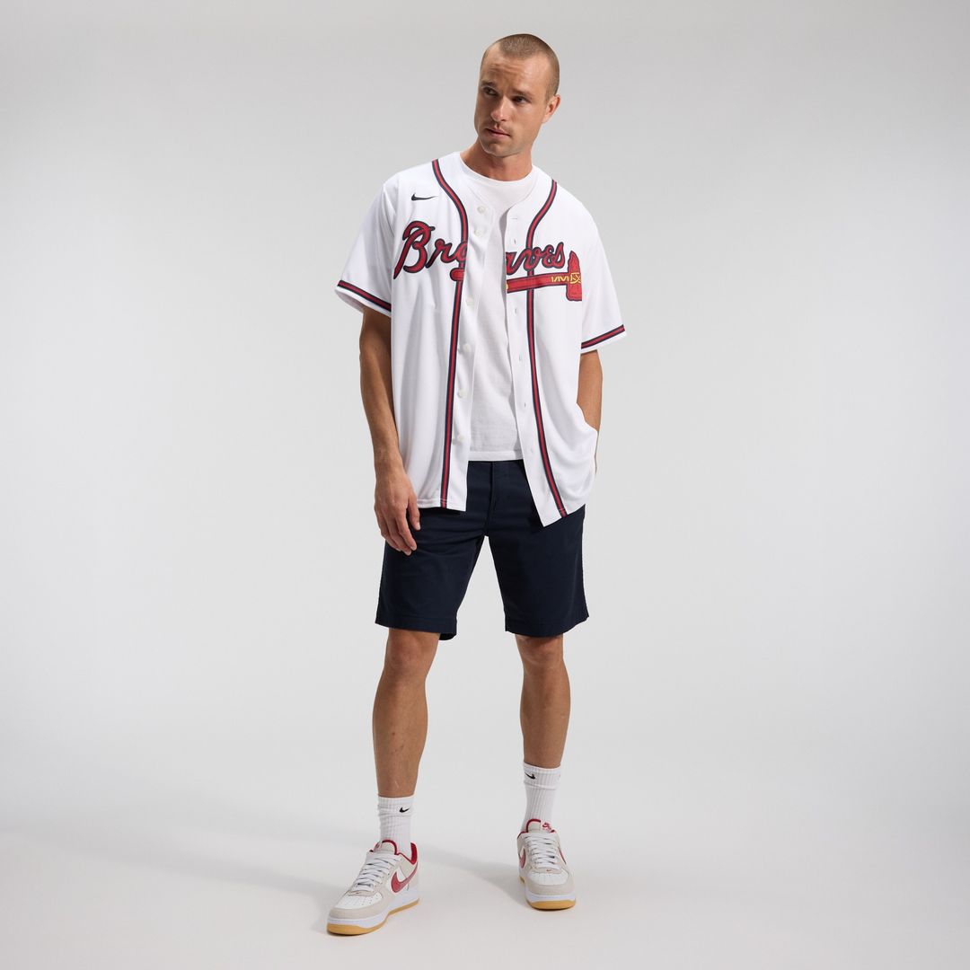 Atlanta Braves Nike Alternate Replica Team Jersey - Red