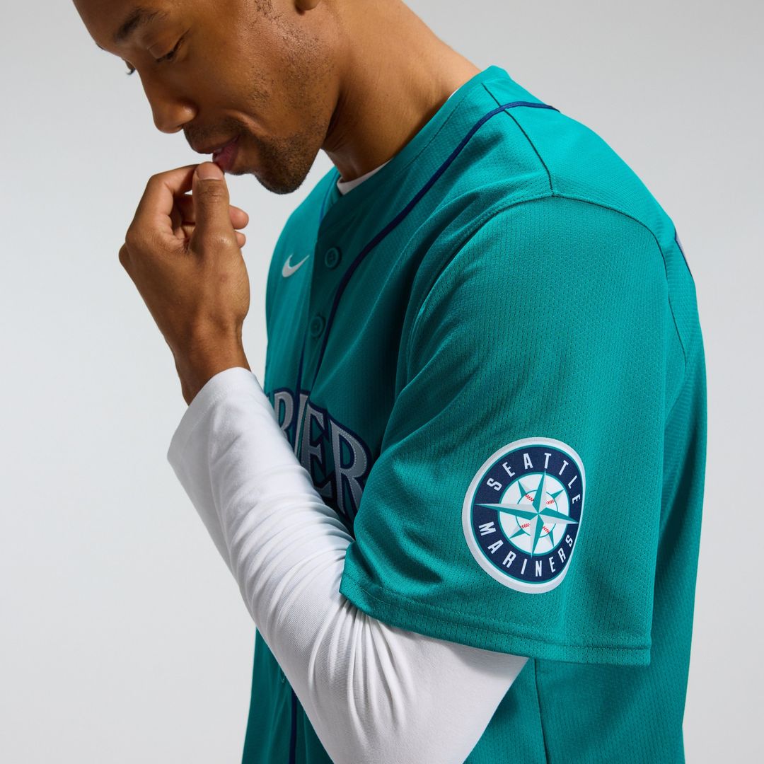 Cal Raleigh Seattle Mariners Nike Alternate Limited Jersey - Teal