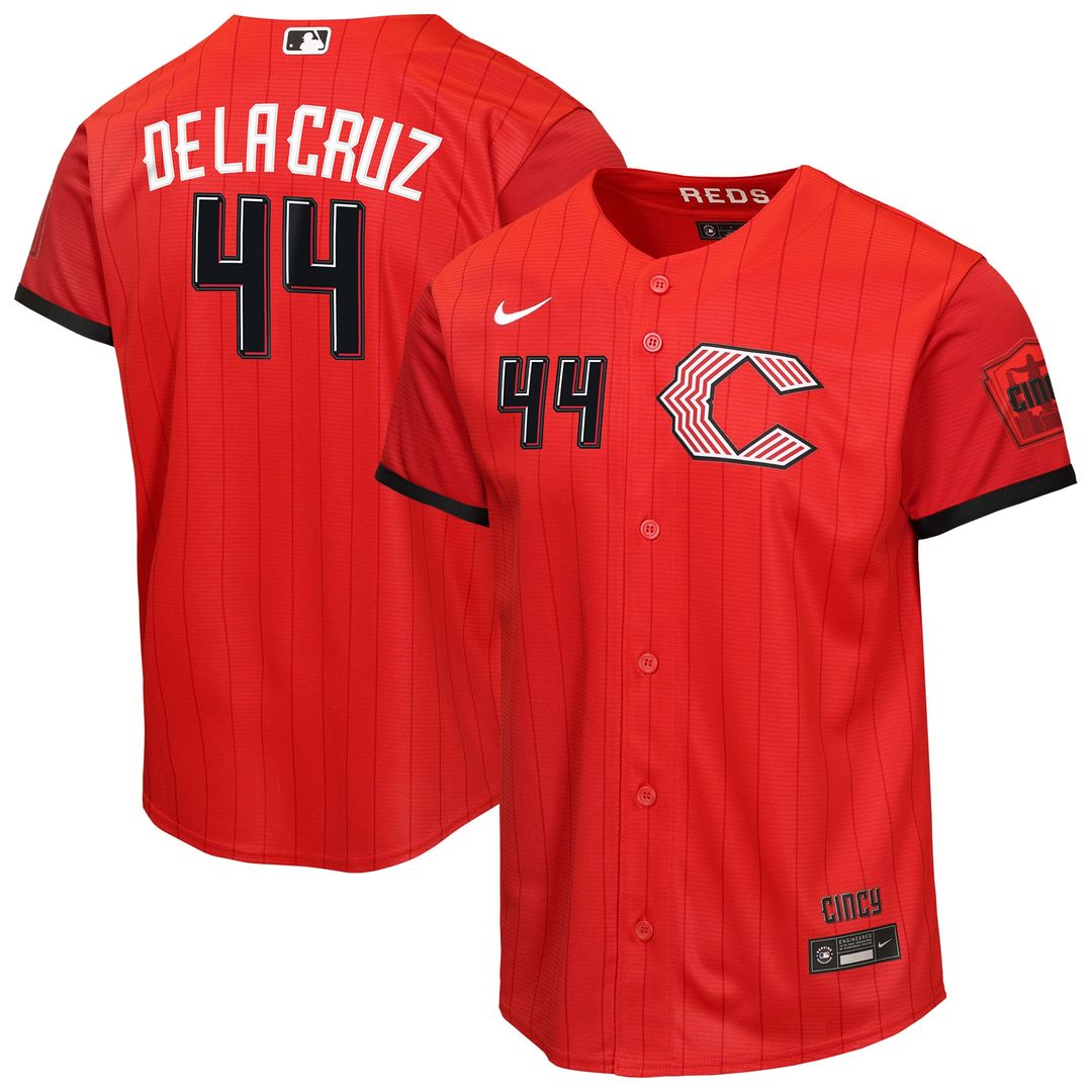 Elly De La Cruz Cincinnati Reds Nike Youth 2026 City Connect Stadium Jersey - Red