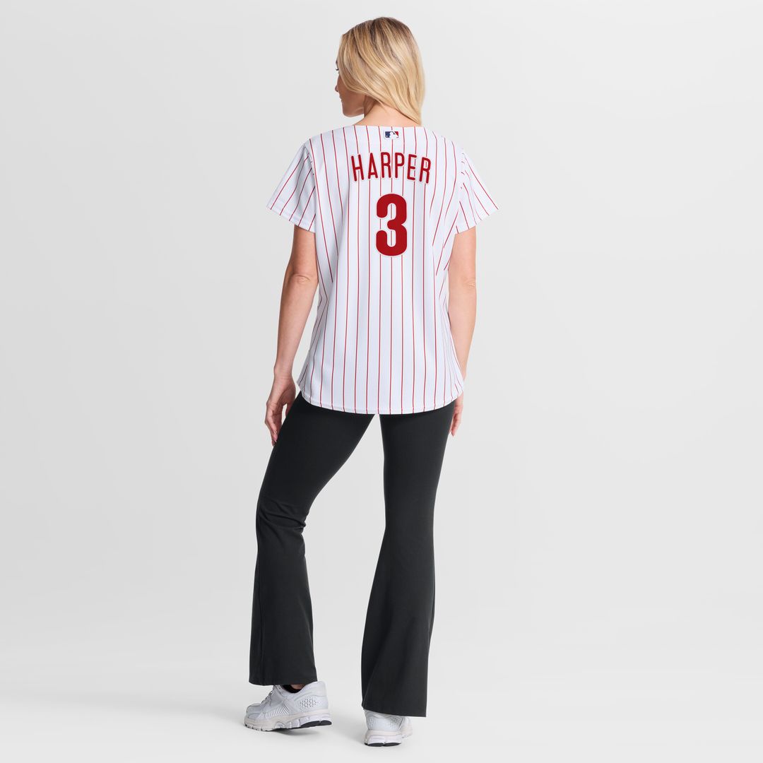 Bryce Harper Philadelphia Phillies Nike Women's Home Replica Jersey - White
