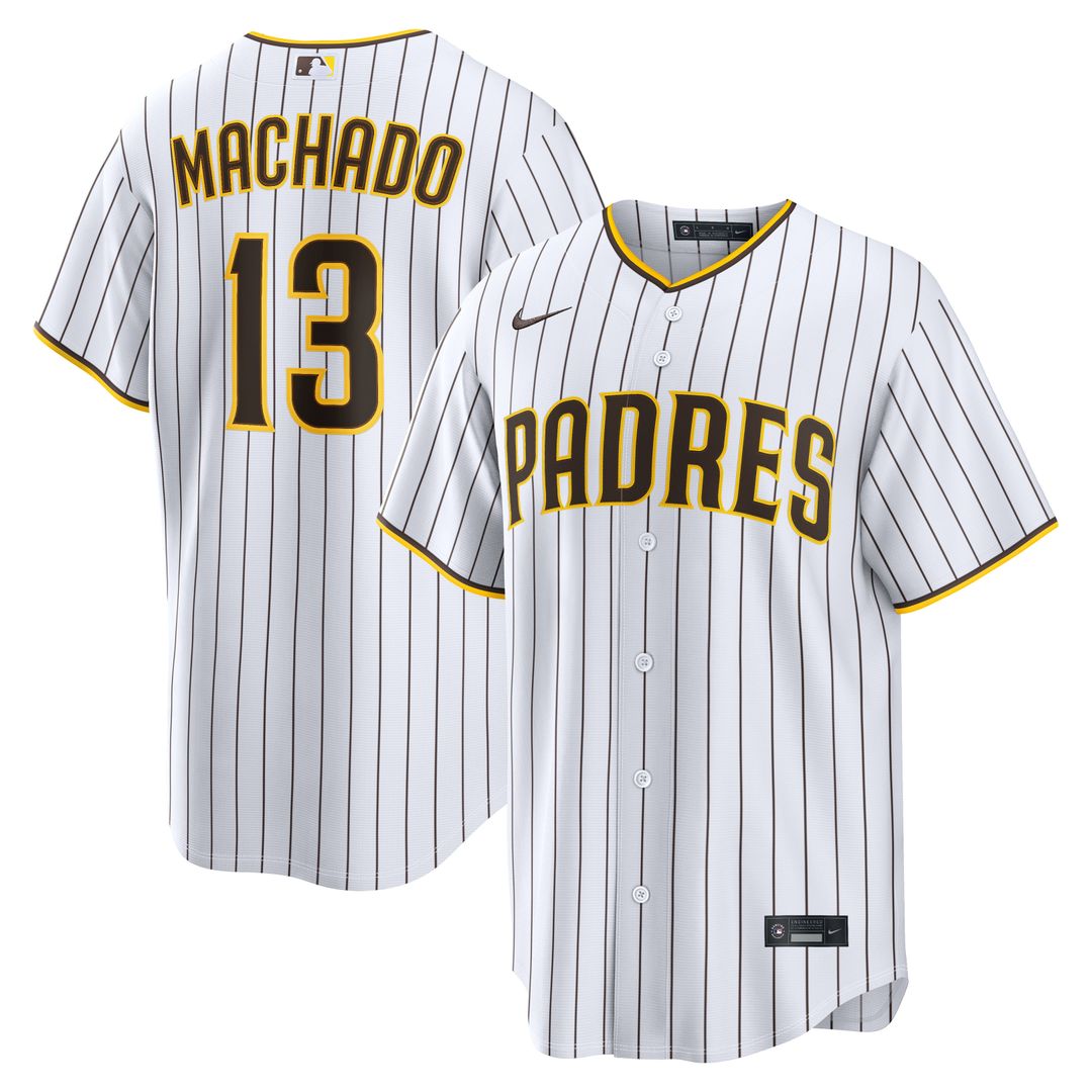 Manny Machado San Diego Padres Nike Home Replica Player Jersey - White
