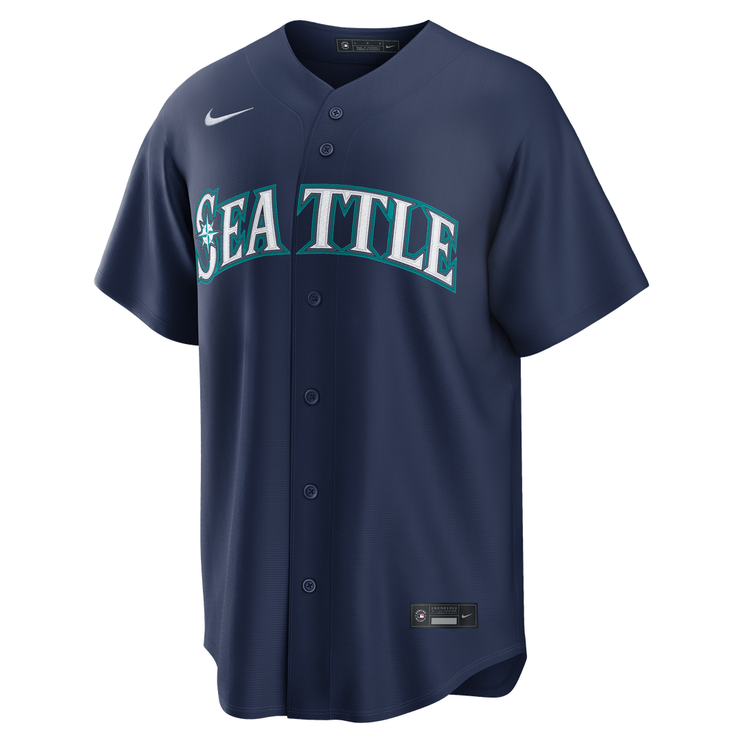 Cal Raleigh Seattle Mariners Nike Home Replica Jersey - White