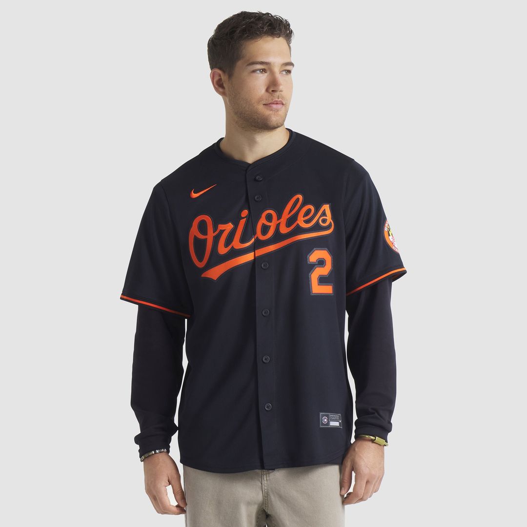 Gunnar Henderson Baltimore Orioles Nike Alternate Limited Player Jersey - Black