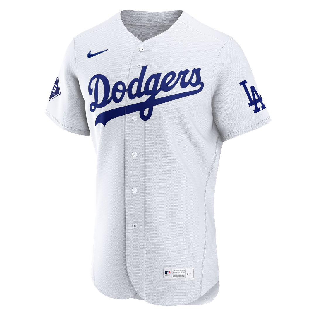 Los Angeles Dodgers Nike Alternate Authentic Jersey with Sponsor Patch - Royal