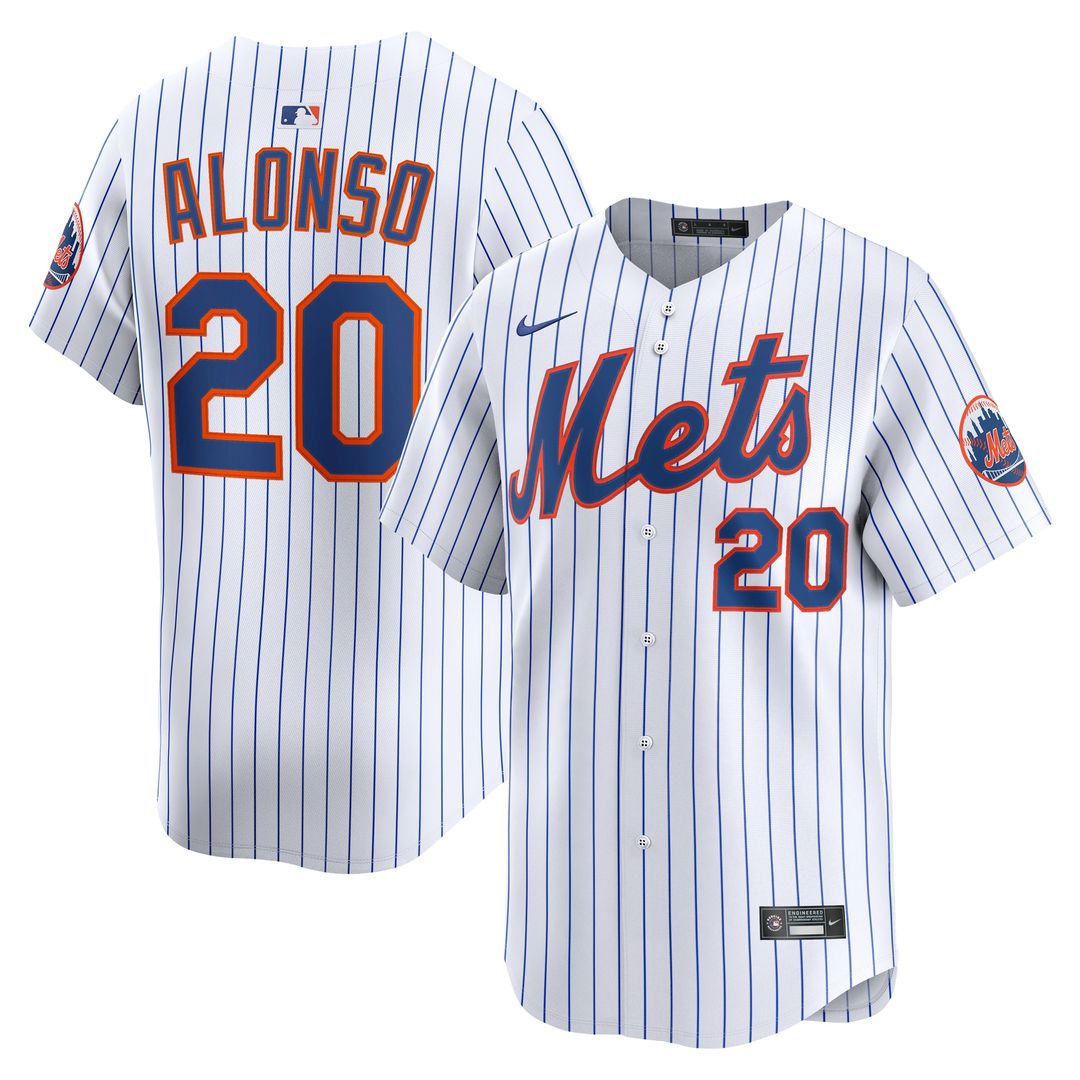 Pete Alonso New York Mets Nike Home Limited Jersey - White