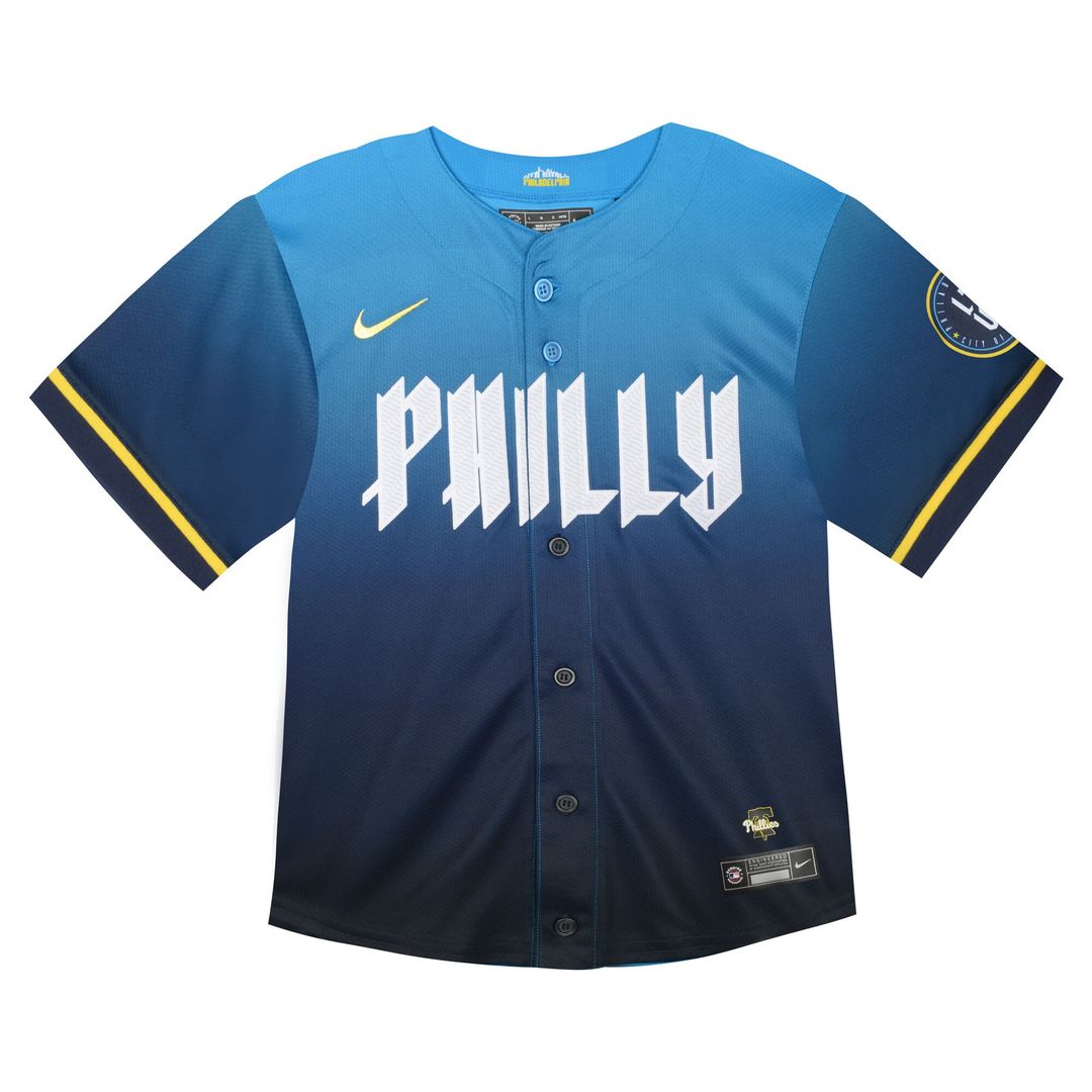 Philadelphia Phillies Nike Toddler City Connect Team Limited Jersey - Blue