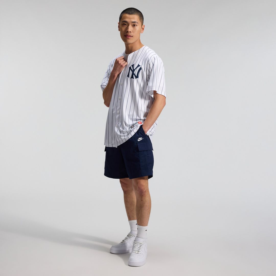 Babe Ruth New York Yankees Nike Throwback Cooperstown Collection Limited Jersey - White